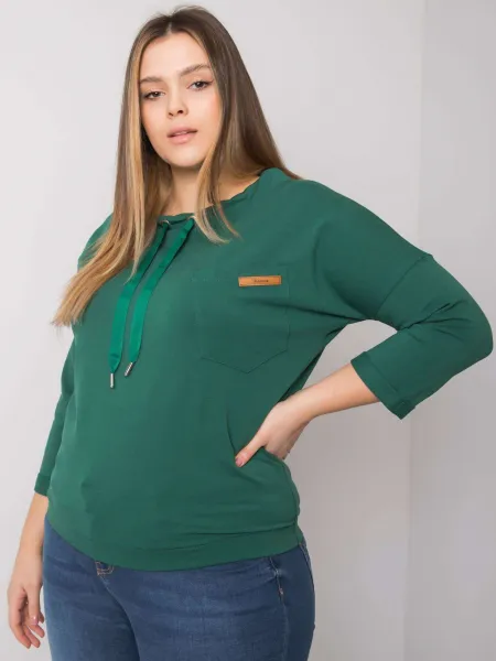 Blouse-RV-BZ-6161.08-dark green