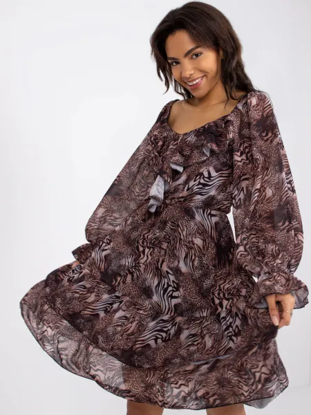 Dress-TW-SK-BI-1195-1.39-dark brown