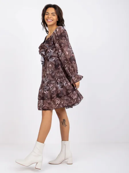 Dress-TW-SK-BI-1195-1.39-dark brown