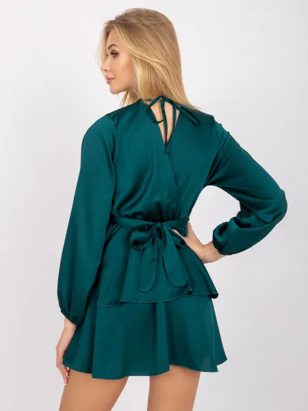 Dress-DHJ-SK-15178.45P-dark green