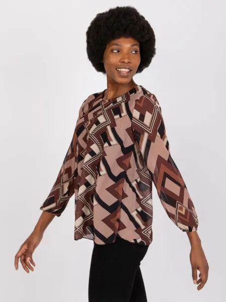 Blouse-DHJ-BZ-8643-2.67P-brown