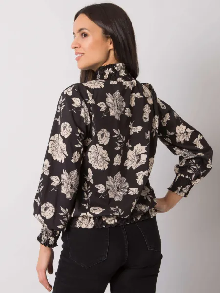 Blouse-DHJ-BZ-8501.79-black-beige