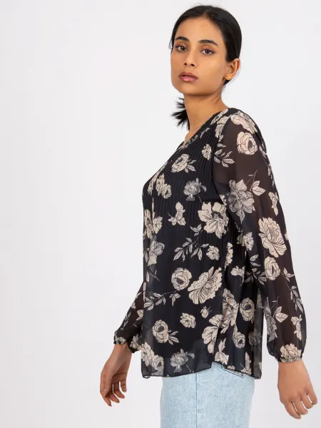 Blouse-DHJ-BZ-8643-1.37P-black-beige