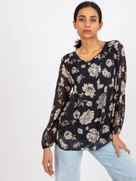 Blouse-DHJ-BZ-8643-1.37P-black-beige