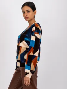 Blouse-DHJ-BZ-6550.74P-navy blue