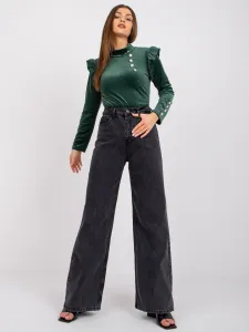 Blouse-DHJ-BZ-6533A.44P-dark green