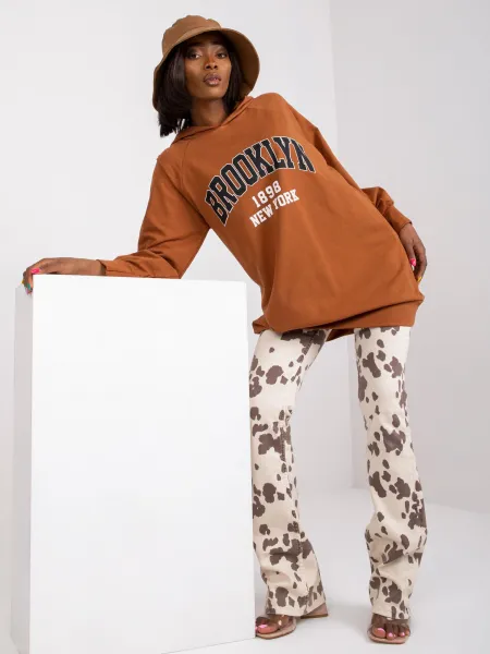 Sweatshirt-DHJ-BL-15658.35-light brown