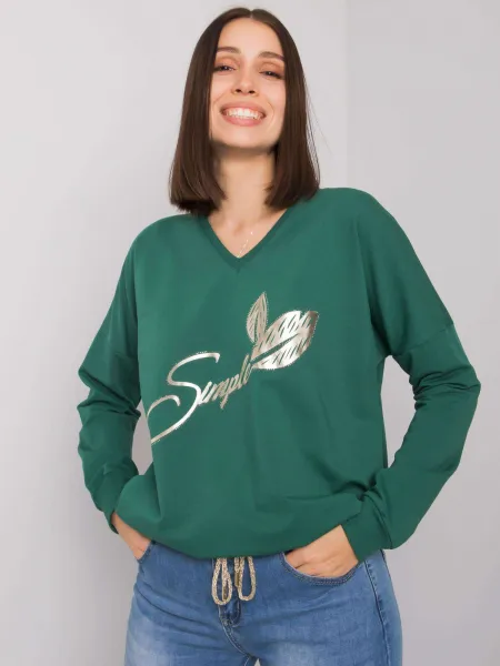 Blouse-RV-BZ-7276.77-dark green