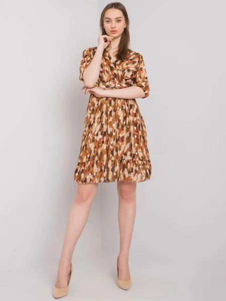 Dress-DHJ-SK-11332.67P-light brown