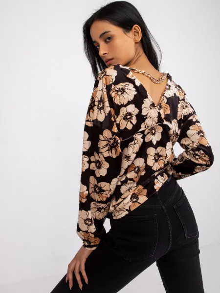 Blouse-DHJ-BZ-6550-1.29P-black-beige