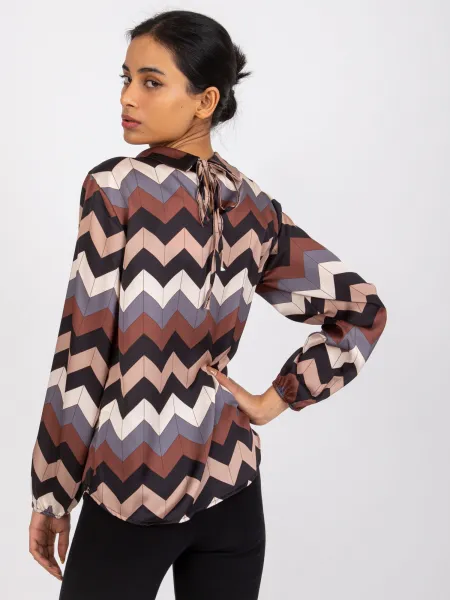 Blouse-DHJ-BZ-12311.49P-black-beige