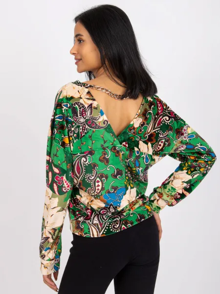 Blouse-DHJ-BZ-6550-3.14P-green
