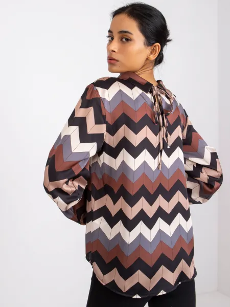 Blouse-DHJ-BZ-12311.49P-black-beige