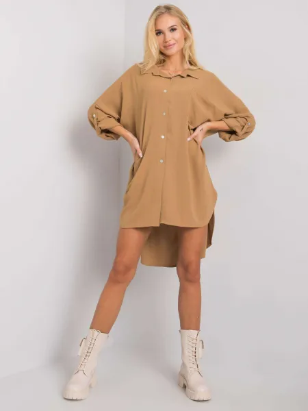 Dress-DHJ-SK-13938.02P-dark beige