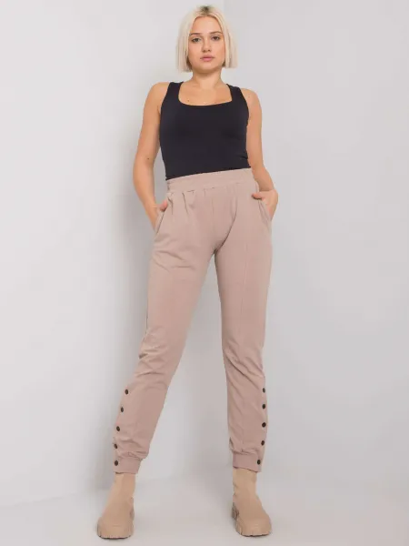 Sweatpants-RV-DR-7365.17P-dark beige