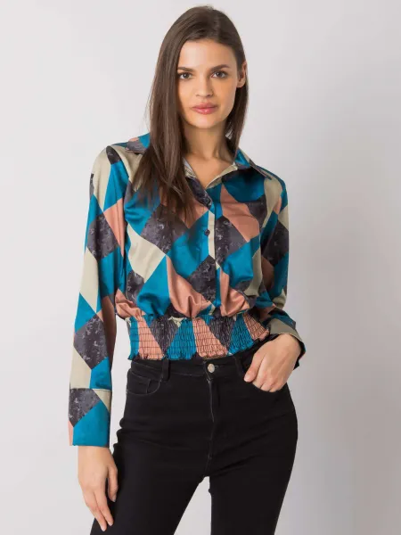 Blouse-DHJ-BZ-15251.82-sea