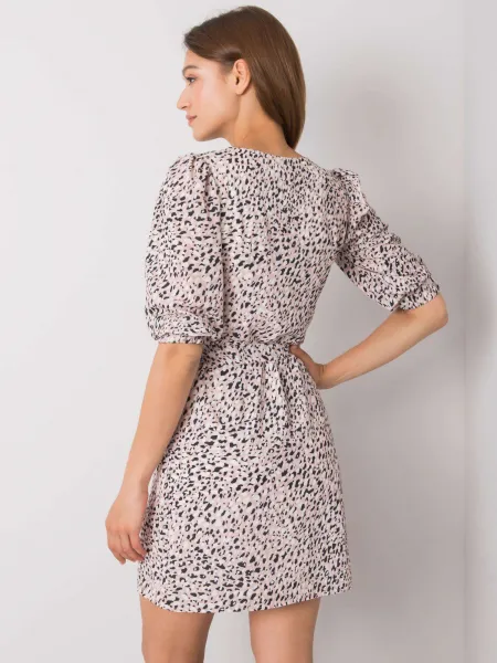 Dress-LK-SK-508079.47P-dark pink