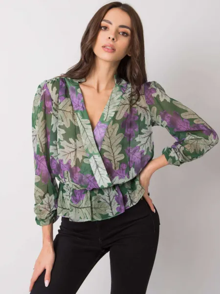 Blouse-LC-BZ-22K-2048.22P-dark green