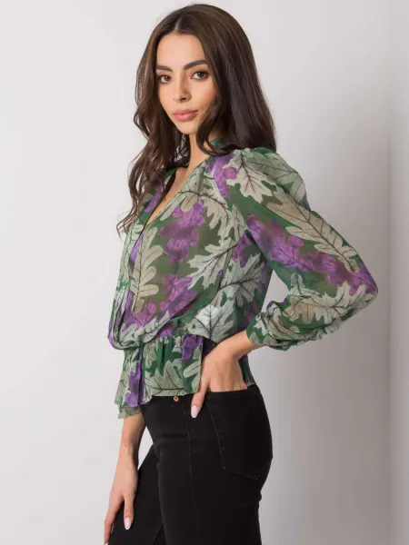 Blouse-LC-BZ-22K-2048.22P-dark green