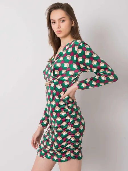 Dress-DHJ-SK-12695.26P-Green