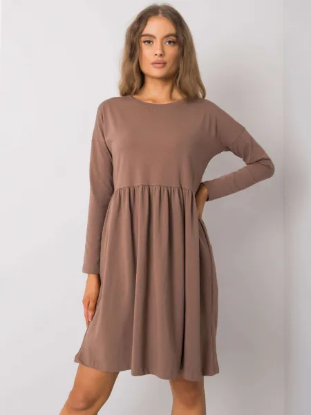 Dress-RV-SK-5889.41P-brown