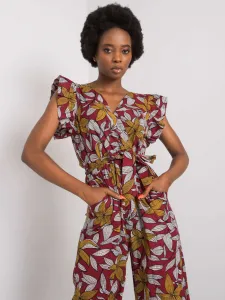 Jumpsuit-DHJ-KO-13568.13P-burgundy