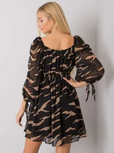 Dress-LC-SK-22K-3040.19P-black-beige