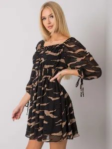 Dress-LC-SK-22K-3040.19P-black-beige