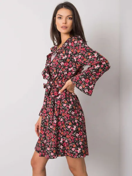 Dress-DHJ-SK-13891A.71P-black-red