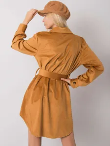 Dress-DHJ-SK-10333.12P-camel