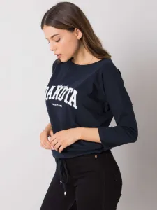 Blouse-RV-BZ-6673.61-navy blue