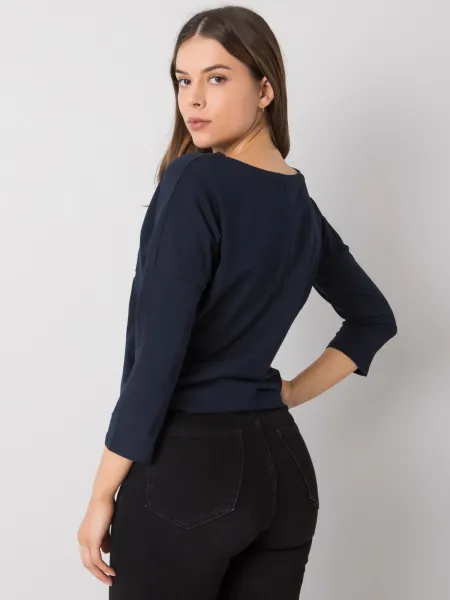 Blouse-RV-BZ-6673.61-navy blue