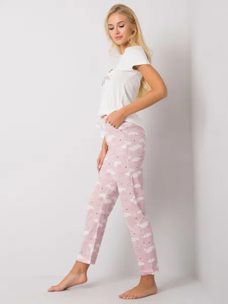 Pajamas-BR-PI-3256-white-pink