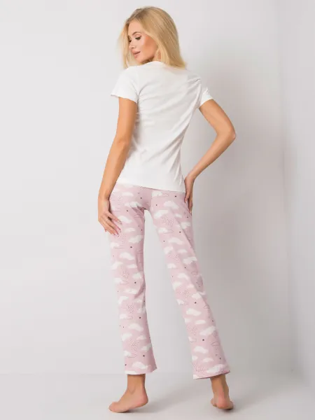 Pajamas-BR-PI-3256-white-pink