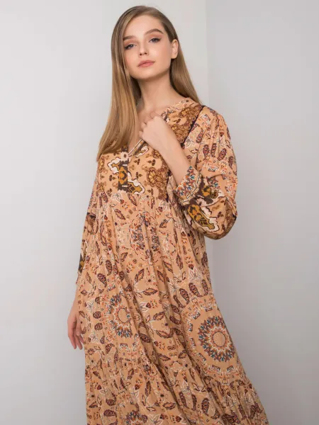 Dress-TW-SK-BI-H3787.40X-beige