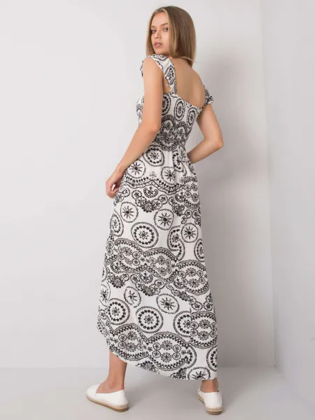 Dress-DHJ-SK-13572.09P-white-black