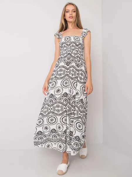 Dress-DHJ-SK-13572.09P-white-black