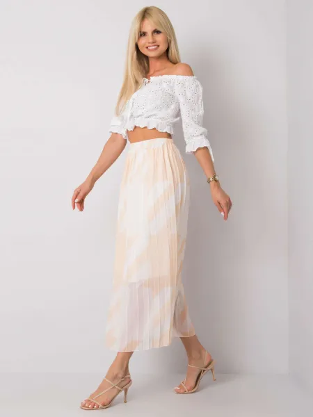 Skirt-DHJ-SD-13325.73P-light beige