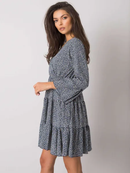 Dress-DHJ-SK-8777A.66P-navy blue