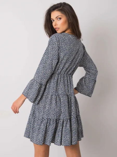 Dress-DHJ-SK-8777A.66P-navy blue