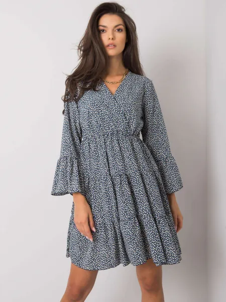 Dress-DHJ-SK-8777A.66P-navy blue