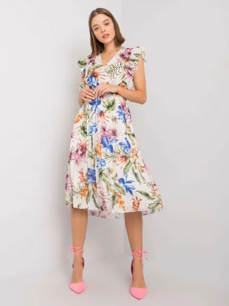 Dress-DHJ-SK-13198.27-white-green