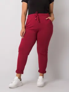 Sweatpants-RV-DR-6300.19-burgundy