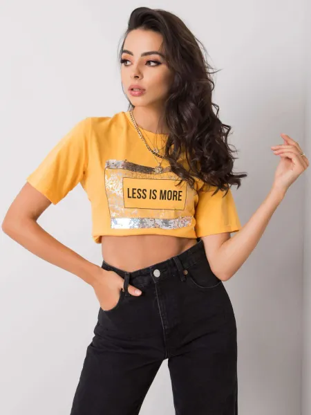 T-shirt-PM-TS-SS21TX20.85P-Light Orange
