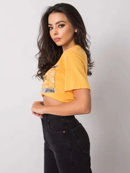 T-shirt-PM-TS-SS21TX20.85P-Light Orange
