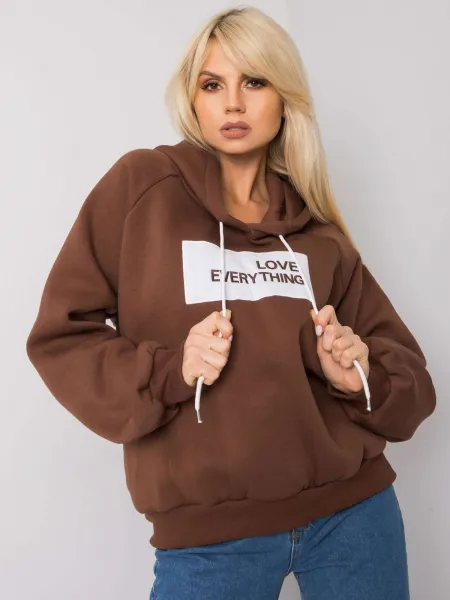 Sweatshirt-EM-BL-651/2.41X-dark brown