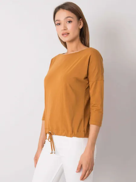 Blouse-RV-BZ-4691.37P-light brown