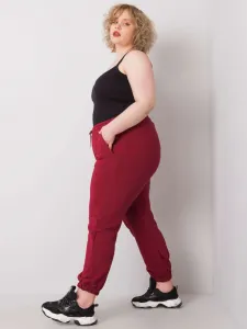 Sweatpants-RV-DR-6331.86-burgundy