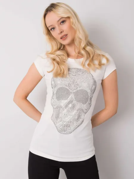 T-shirt EM-TS-ES-21-532.18-ecru