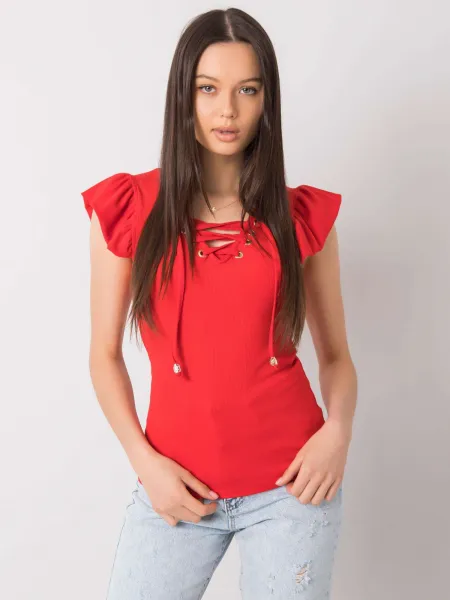 Blouse-DHJ-BZ-13301.34P-red